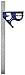 Price comparison product image IRWIN Tools Combination Square, Metal-Body, 16-Inch (1794471) , Blue