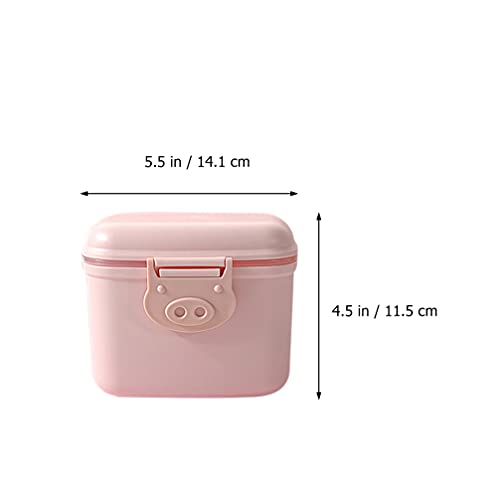 TOYANDONA Baby Melkpoeder Doos Draagbare Non Spill Melk Formule Verzegeld Opbergdoos Met Scoop Baby Snoep Fruit Snack… - Image 4