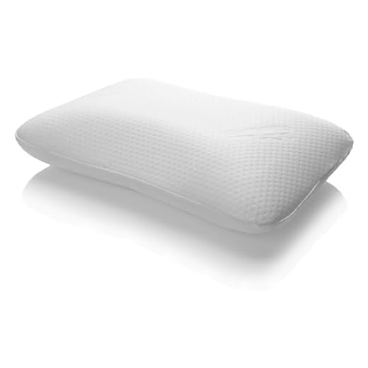 TEMPUR Symphony Schlafkissen Memory Foam, ergonomisches Nackenstützkissen für Rücken- und Seitenschläfer, Liegefühl fest, M (63 x 43 x 12.5 cm)