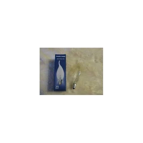 Dazzler E14 25W Clear Flame Tip Bulbs Cover