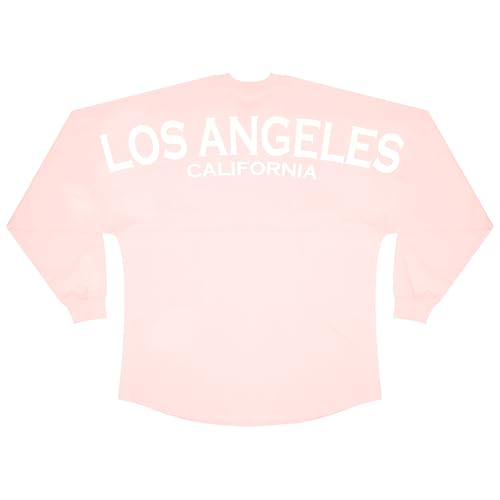 Spirit Jersey Classic Los Angeles, California Jersey, Oversized, Unisex, Long Sleeve Pullover Shirt, Pre-shrunk 100% Cotton