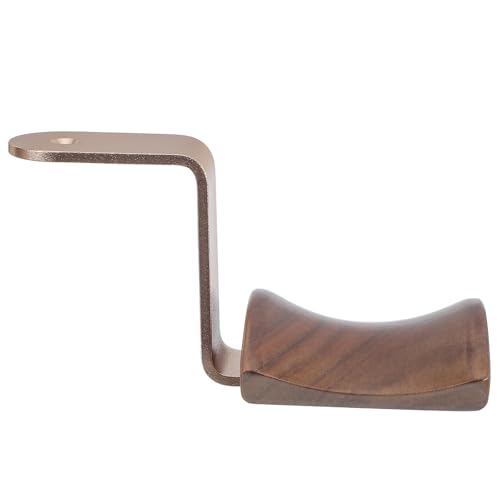 Soporte de aluminio para auriculares con madera: diseño minimalista y color aleatorio