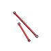 RCAWD Alloy Steering Link Set AXI214001 Servo Linkage Tie Rod for Axial 1/18 UTB18 Capra Trail Red
