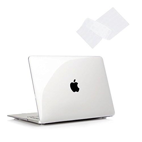 Compatible with MacBook 12 Inch A1534 - Slim Snap On Hard Shell Protective Cover and Keyboard Cover (Crystal Clear) by RUBAN - Used condition - Image 2
