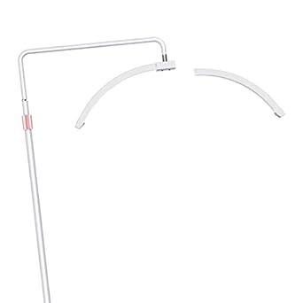 CLUB BOLLYWOOD 26 Inches LED Floor Lamp with Phone Holder and Base Stand Standing Lamp 36W White | Lamps | Home & Garden | Lamps, Lighting & Ceiling Fans | Lamps, Lighting & Ceiling Fans