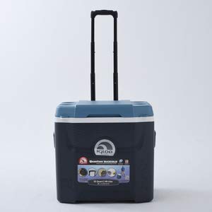 Igloo 34067 Maxcold Quantum Roller Coolbox Jet Carbon Ice Blue