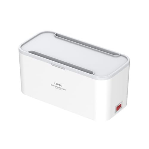 مشترك كهربائي SN5311W أوربي بتصميم صندوق إدارة شاملة للطاقة مزود بسلك تمديد بطول 2 م ومنافذ شحن سريعة PD و Qc وخاصية التعرف التلقائي من لدنيو