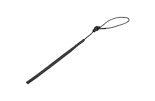 Kontaktleine mit Stop, Größe: 6 mm x 1,1 m, Schwarz