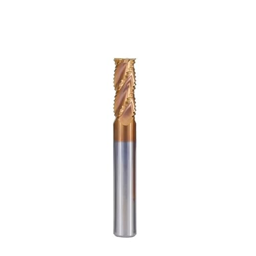 Fraise d'ébauche carbure 6x15x50 outil CNC 4 cannelures HRC55 pour fraisage de profils