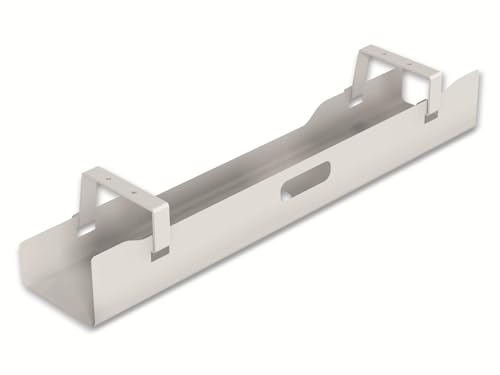 Soporte de Cable PureMounts® para Escritorio, Gestión de Cables Bajo el Escritorio, Blanco miniatura 1