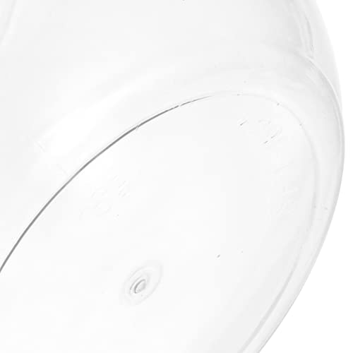 Ultechnovo Goldfish Bowl Plastic Fish Bowl Clear Small Fish Tank Transparent Aquarium Hydroponic Planter For Living Room Home Office Table Decor #TOP7