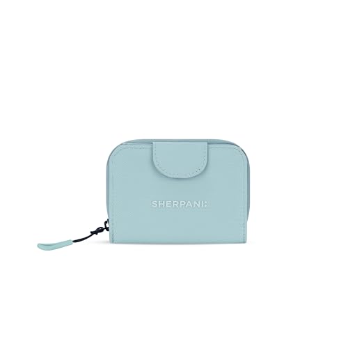 Image of Sherpani Barcelona, Nylon Bifold Zipper Pocket Wallet for Women, Travel Bag, RFID Protection