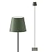 Produktbild SIGOR Nuindie Stehleuchte - Dimmbare LED Akku-Stehlampe Indoor & Outdoor, Höhe 120 cm, aufladbar mit Easy Connect, 12 h Leuchtdauer, tannengrün