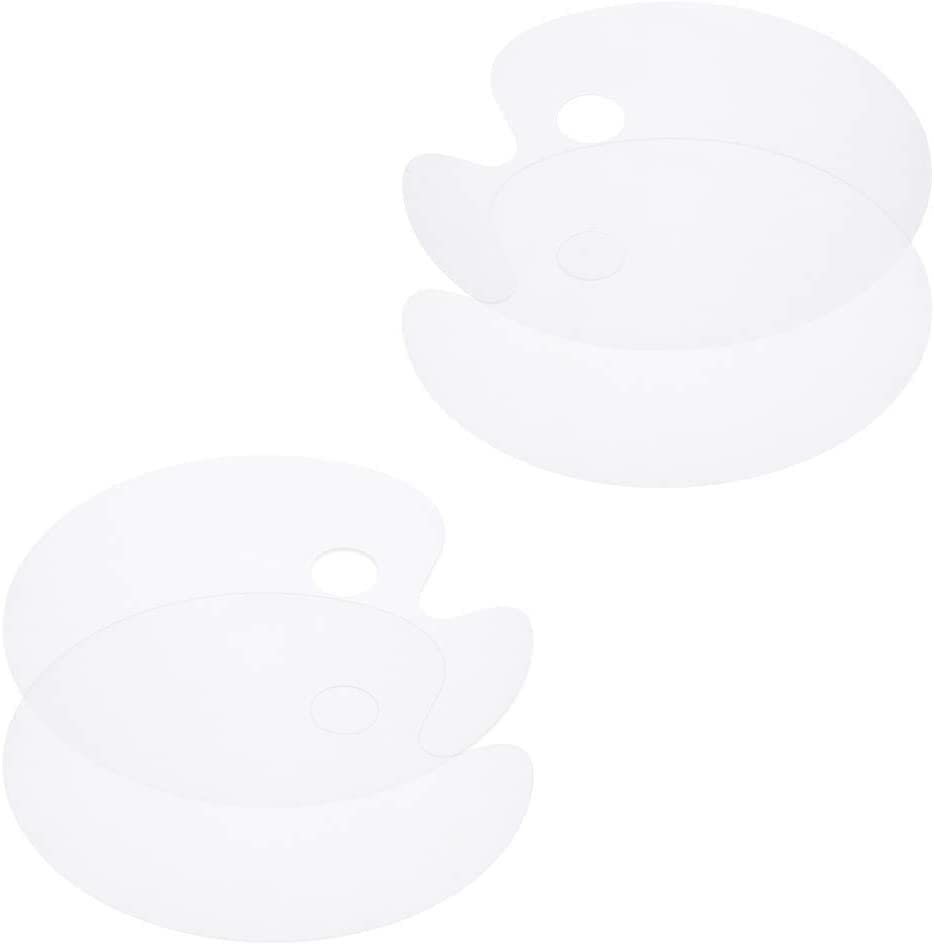 Palettes de peinture acrylique transparentes XMING finies les taches de couleurs