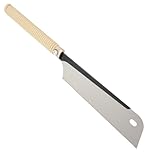 Japanese Pull Saw 10inch SK5 High Carbon Steel Japanese Hand Saw 17 Teeth Japanese Saw Lightweight Beech Handle Carpenter Cut Saw for Ultra Fine Cross-Cut Rip-Cut