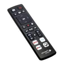 Universal remote control for TV sets, streaming apps and audio devices