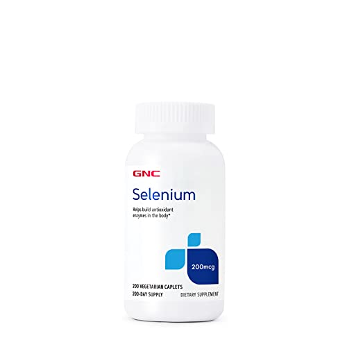 Gnc Selenium 200Mcg, 200 Tablets, Helps Build Antioxidant Enzymes #TOP29