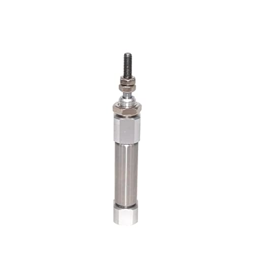 Cilindro neumático CDJ2B de doble acción y doble vara con vástago de 10mm 7