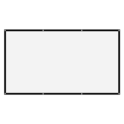 Écran de projection 120 pouces format 16:9 blanc lavable pour toile de projecteur - 3