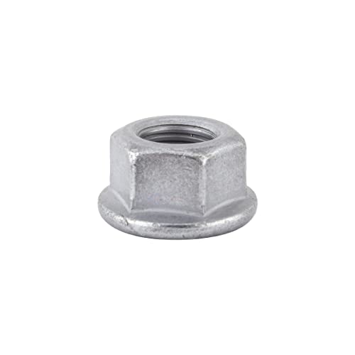 Sunlite Rust-Shield Hub Axle Nuts, 3/8 x 24T, Flanged, Gray