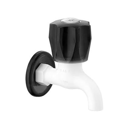 Pearl BIB Cock with Flanch HI-Flow P.T.M.T TAP 3 Years Warranty Premium Look (Cool/HOT Water) 15MM Spindle