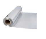 Rollo papel aluminio industrial profesional, Para Catering, Cocina, Peluquería, 30 metros, 14 micras (Rollo 1,6Kg - 1 rollo)