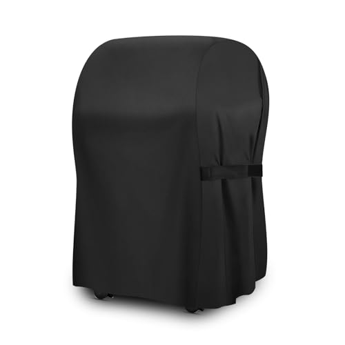7105 Funda para barbacoas de gas Weber 210 Series con laterales plegables, cubierta para barbacoa Oxford Premium, color negro