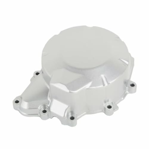 Carter de moteur gauche moto Yamaha FZ6 cache stator alternateur argent