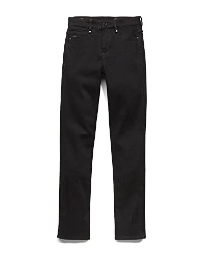 G-Star-Raw-Womens-Noxer-Straight-Fit-Jeans-Pitch-Black-30W-x-32L