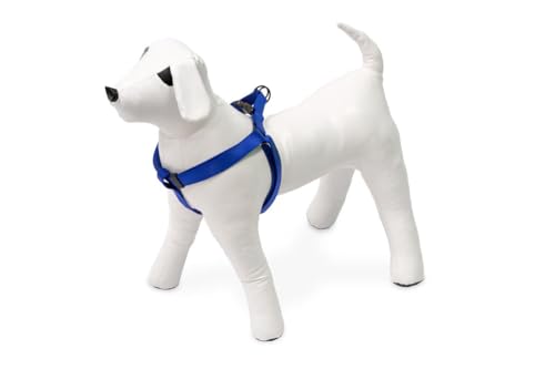 Karlie Art Sportiv Plus Geschirr 1-2-3 Step and Go neue universal Farben Mix and Match B: 15 mm Br um: 25 - 45 cm S blau