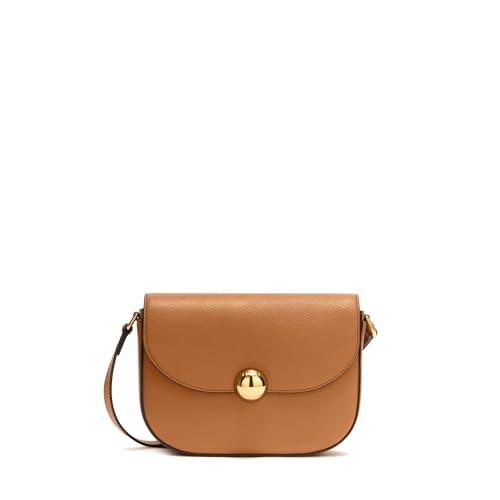 Bolso bandolera Furla cuero Vitello crossbody bag marrón topo Brandy original