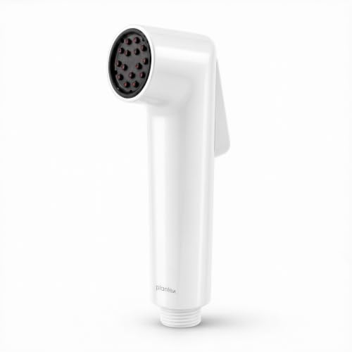 Image of Plantex Self Cleaning Health Faucet for Toilet /ABS Plastic Jet Spray for Bathroom /Hand Gun /Without Hose Pipe - Pack of 1 (White)