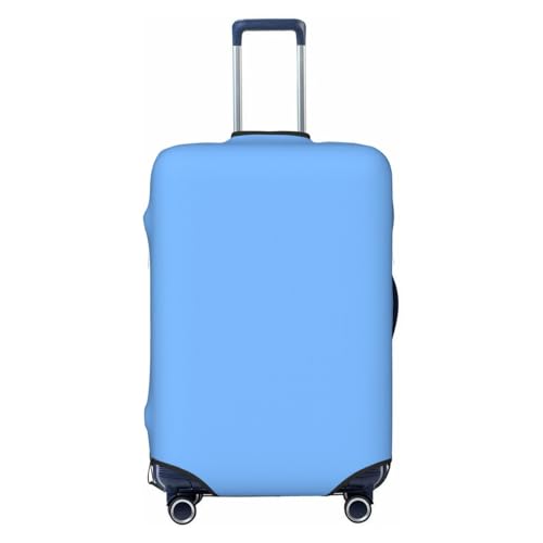 Luggage Cover - Light-Blue Print Travel Suitcase Covers For Luggage, High Elasticity Suit Case Cover Protector Fits 18-32 Inch