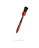 Adam's Polishes Lug Nut Brush - Car Detailing Brush for Wheel Cleaning | Chemical Resistant Bristles Against Tough Acid Wheel Cleaner or Rim Cleaner | Rubberized Wheel Brush for Safe Car Cleaning