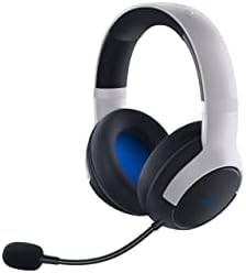 Razer Kaira for Playstation - Dual Wireless PlayStation 5 Headset (TriForce Titanium 50mm Drivers, HyperClear Cardioid Mic, SmartSwitch, FlowKnit Memory Foam) Black/Blue