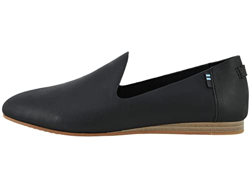 Toms Women's Darcy Loafer, Black, 8 #TOP6
