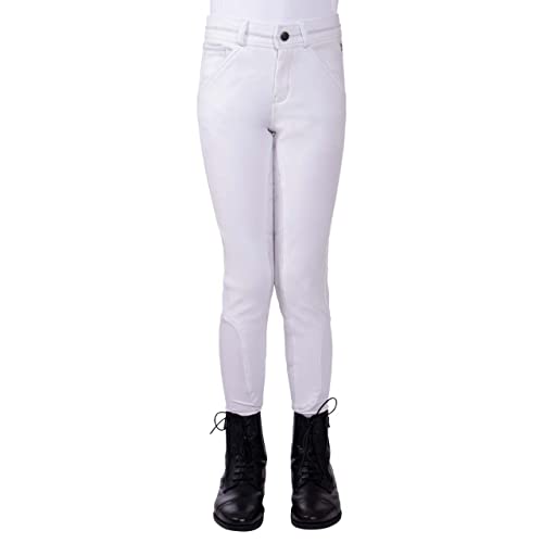 Pantalon équitation fille Carrie QHP full grip pour une assise fixe