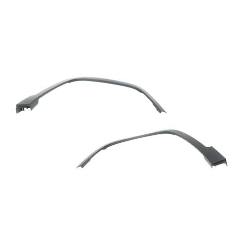 alxiang Wheel Protector Flare Set of 2 Front Right & Left Driver & Passenger Side Textured Plastic Bolt Style for Jeep for Cherokee 2014-2018