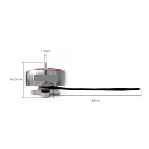 Moteur sans balais 1404 4-6S, composant de précision pour drone de 2 à 4 pouces - 4