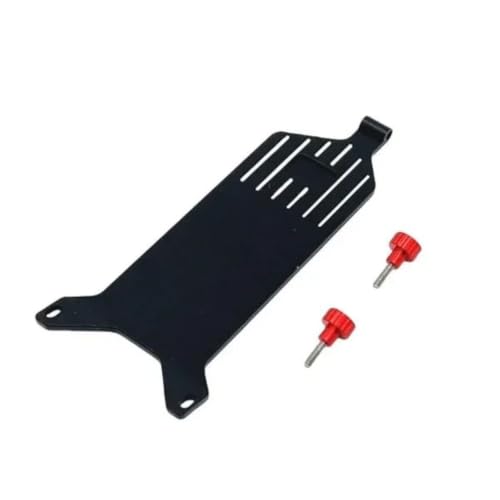 Plaque réceptrice châssis alliage rigide pour stabiliser votre Buggy RC 1/24