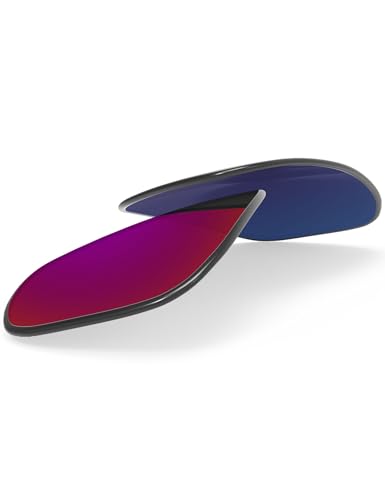 Image of BLAZERBUCK Polycarbonate Polarized Replacement Lenses for Oakley Fives Squared(4+1) OO9238 Sunglasses - Burned Starry AR Coated