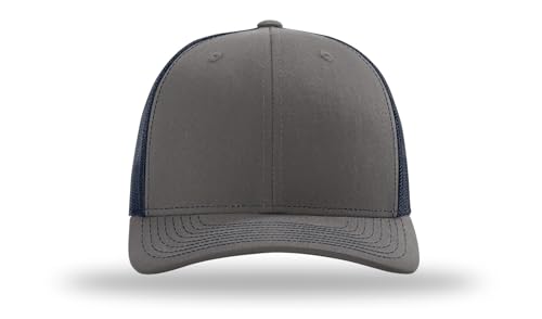 Image of Richardson 112 Trucker Hat - Premium Blank Baseball Cap, Adjustable Snapback Hat - Structured Six Panel Richardson Blank Hats