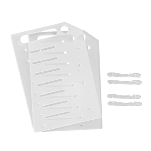 HOMSFOU 1 juego de bandeja de disco duro externo para disco duro HDD, estante de disco duro multicapa, soporte de computadora de escritorio, soporte de montaje de disco duro 3. Estante de