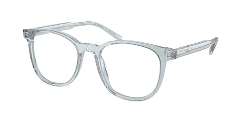 Prada Herren Prada PR A15V 19T1O1 Optische Fassungen Acetat Blau  Pantos Normal