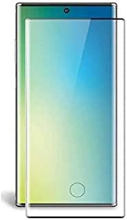 Image of Premium Tempered Glass Design For Samsung Galaxy Note 10 Advanced Border Less Full Edge-To-Edge Protector 3D Curved UV Screen Protector And Easy Installation Kit (Pack Of 1)
