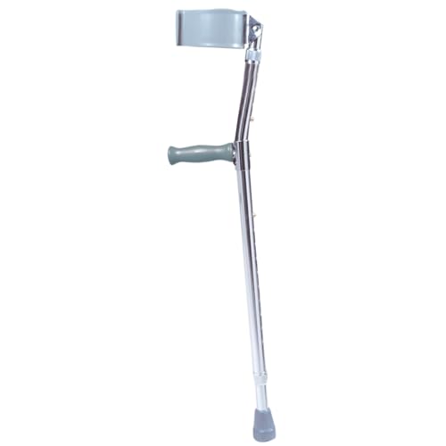 Drive Forearm Adjustable Aluminum Crutch, Tall Adult (5' 10