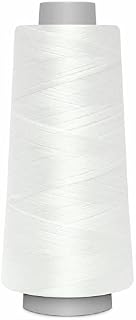 Gütermann 742279 1005 Gutermann Toldi Lock Overlocking Thread 2500m x 1 Reels, White, 12 x 5,5 x 5,5 cm