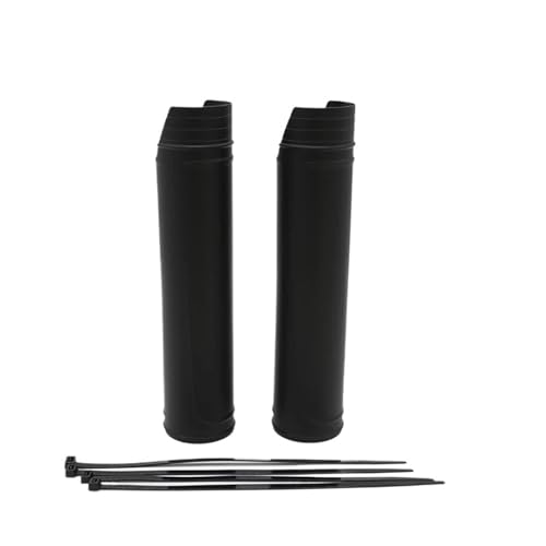 Fundas de horquillas universales para moto Yamaha y KTM en color negro