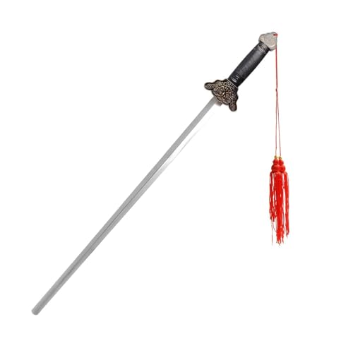Simple polymer Telescopic Retractable Sword Kung Fu Taichi Chinese Sword Practice Performing Magic Sword Halloween Role Play
