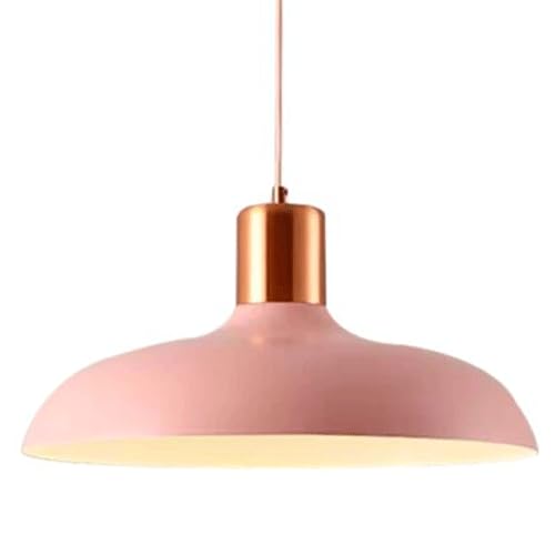 Lustre en fer au design épuré et luminaire de plafond vintage à tête unique